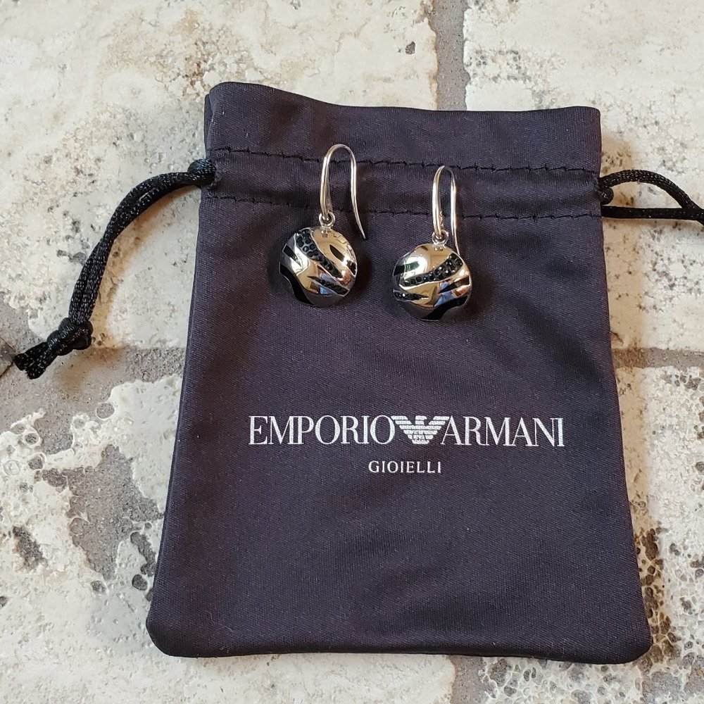 EAO Zebra pattern earrings